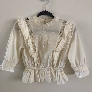 Aritzia Peplum Top